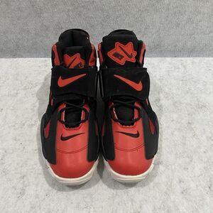 Nike Air Barrage Mid Black Red White Mens Size 10 Sneakers Basketball Shoes